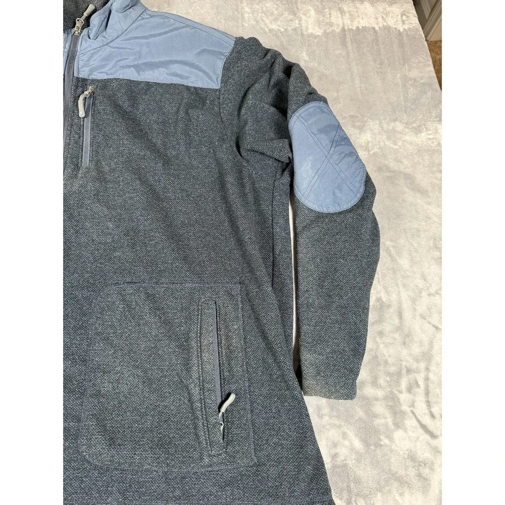 CLUB 38 PERFORMANCE CREMIEUX Men's 3XL Full Zip Fleece Jacket Coat Blue Gray